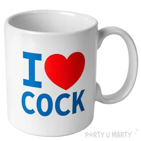 kubek i love cock spencer fleetwood 400 ml