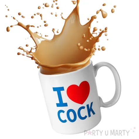 kubek i love cock spencer fleetwood 400 ml