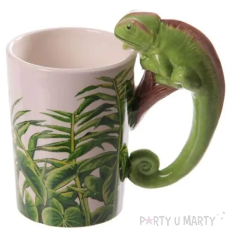 kubek kameleon zielony puckator 250 ml