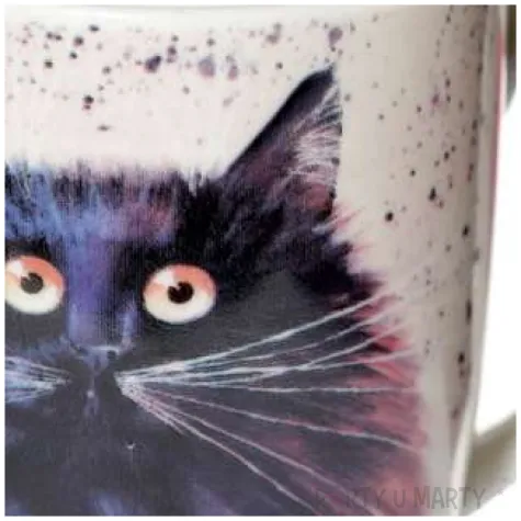 kubek kim haskins kocur bialy puckator 300 ml