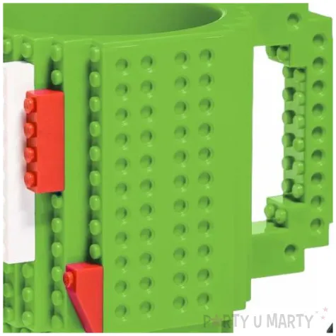 kubek klocki zielony gadgetmaster 350 ml