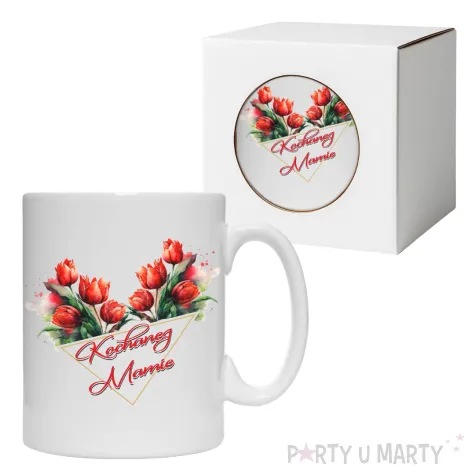 kubek kochanej mamie serce 330 ml