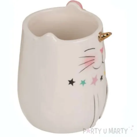 kubek kot jednorozec bialy ootb 300 ml