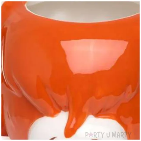 kubek krowa z grzywa bialo rudy kemis 350 ml