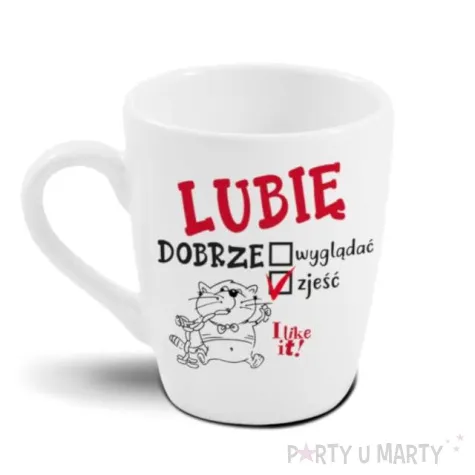 kubek lubie dobrze zjesc bgtech 300 ml