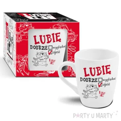 kubek lubie dobrze zjesc bgtech 300 ml