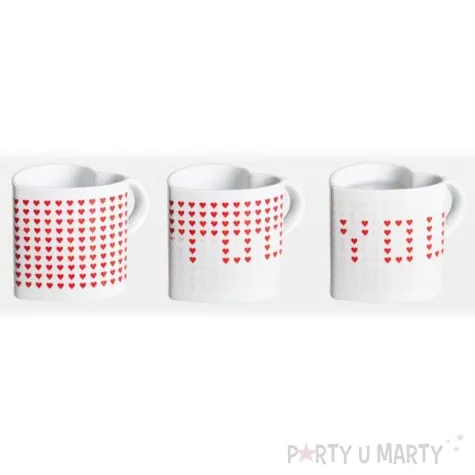 kubek magiczne serduszka serce