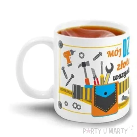 kubek magiczny dziadek zlota raczka bgtech 300 ml