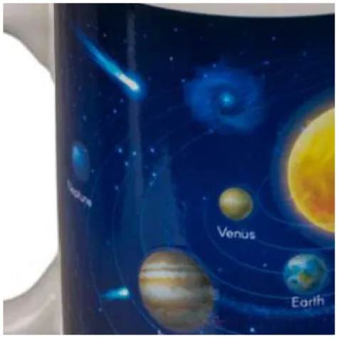 kubek magiczny kosmos uklad sloneczny bialy ootb 350 ml