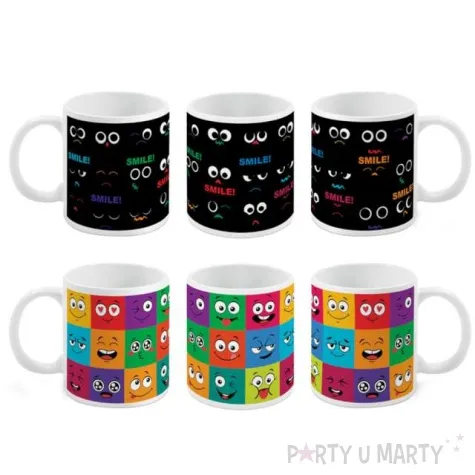 kubek magiczny patchworki bialy bgtech 300 ml