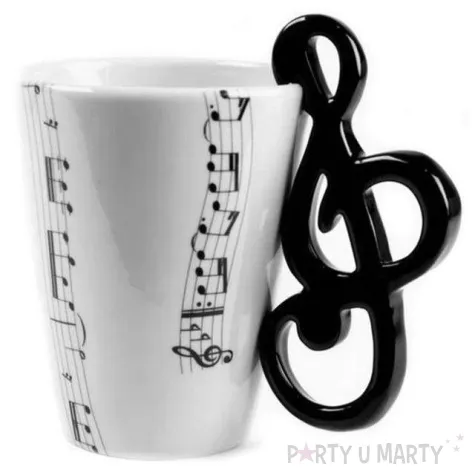 kubek muzyczna przygoda klucz wiolinowy 250 ml gm