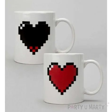 kubek pikselowe serce gadgetmaster 330 ml