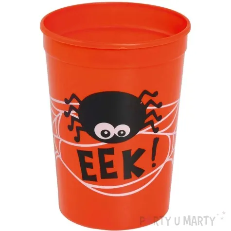 kubek plastikowy halloween pajaczek guirca 355 ml