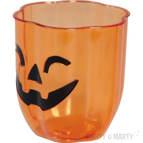 kubek plastikowy usmiechnieta dynia guirca 355 ml