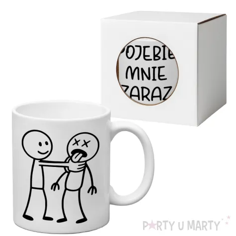 kubek pojebie mnie zaraz 330 ml