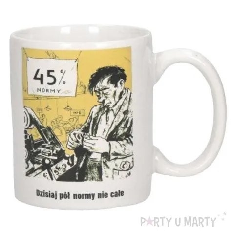 kubek prl wczoraj pol litra gorzaly