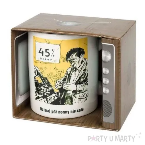 kubek prl wczoraj pol litra gorzaly