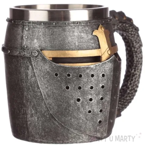 kubek rycerski helm puckator 17 5 cm
