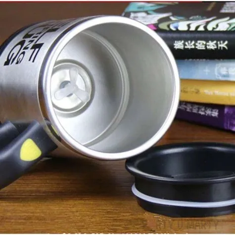 kubek self stirring mug samomieszajacy czarny gm