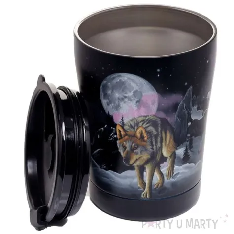 kubek termiczny nocny wilk puckator 330 ml