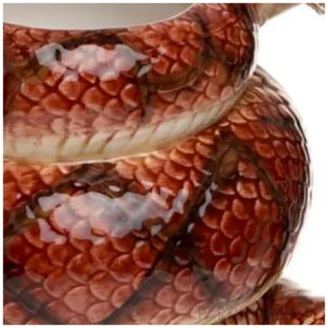 kubek waz pyton brazowy kemis 350 ml