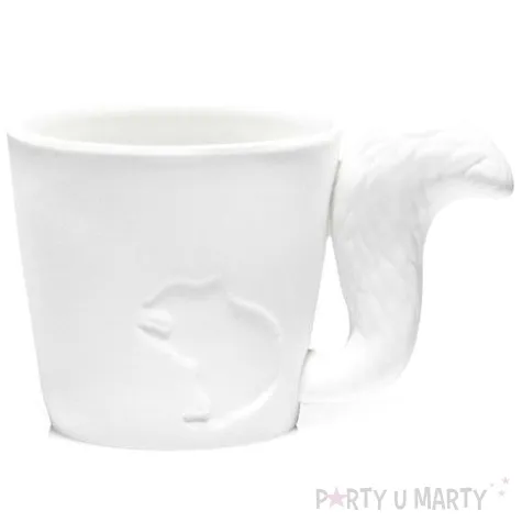 kubek wiewiorka z ogonkiem bialy gadgetmaster