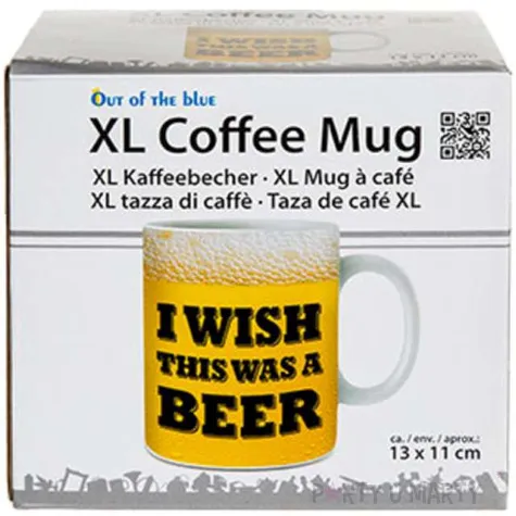 kubek xl z pianka dla piwosza otb 500ml