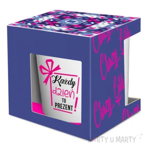 kubek z nadrukiem 18 bialy bgtech 480 ml