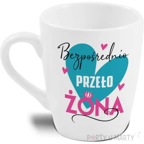 kubek z nadrukiem babskie sprawy bezposrednia przelozona bgtech 300 ml
