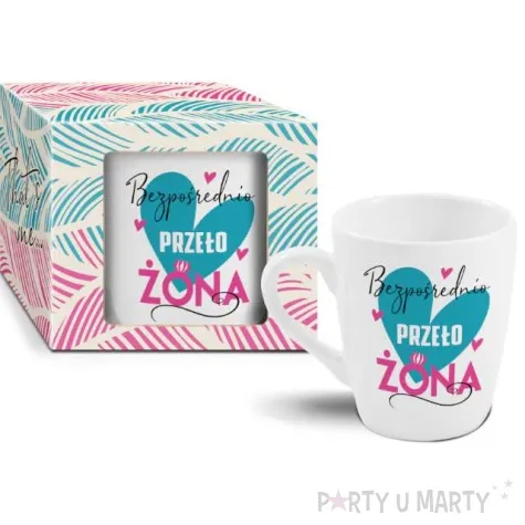 kubek z nadrukiem babskie sprawy bezposrednia przelozona bgtech 300 ml