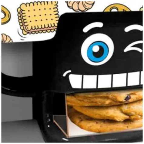 kubek z nadrukiem ciasteczkowy wzor 2 bgtech