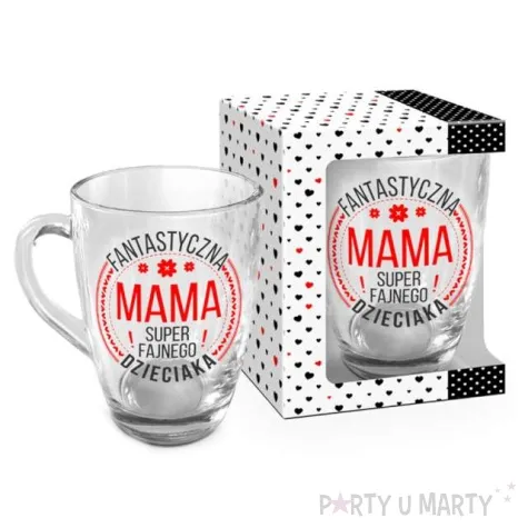 kubek z nadrukiem fantastyczna mama bgtech 335 ml