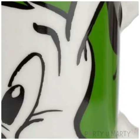 kubek z nadrukiem idefix asterix i obelix bialy puckator 300 ml