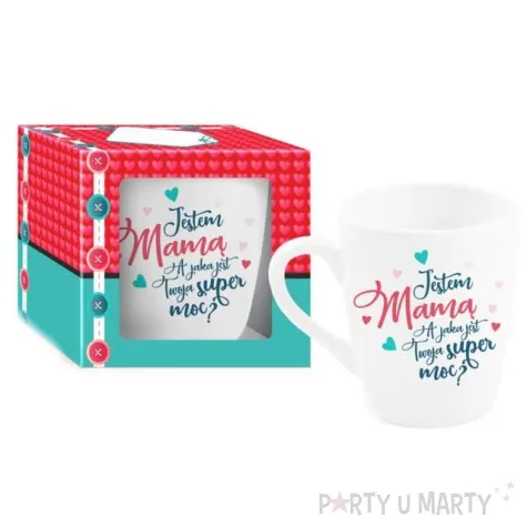 kubek z nadrukiem jestem mama bgtech 300 ml