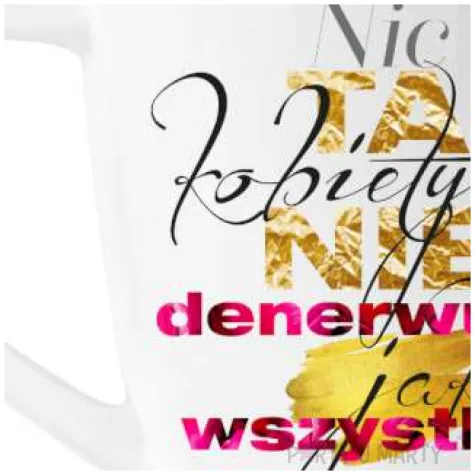 kubek z nadrukiem nic tak nie denerwuje jak wszystko bialy bgtech 400 ml