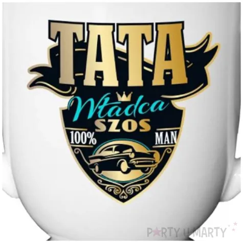 kubek z nadrukiem royal tata wladca szos 100 man puchar bgtech 380 ml