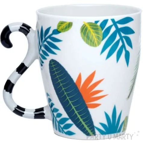 kubek z ogonkiem lemur porcelanowy puckator 340 ml