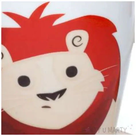 kubek z ogonkiem lew porcelanowy puckator 340 ml