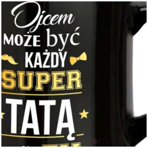 kubez z nadrukiem ojcem moze byc bgtech 420 ml