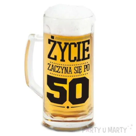 kufel berna zycie zaczyna sie po 50 bgtech 500 ml