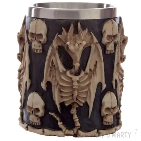 kufel kosci smoka stal nierdzewna puckator 350 ml