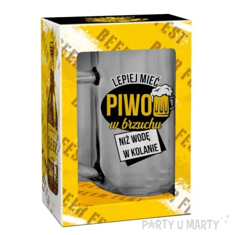 kufel lepiej miec piwo w brzuchu bgtech 500 ml