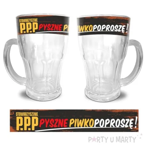 kufel piwko poprosze szklany bgtech 480 ml