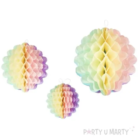 kula bibulowa beauty and charm teczowy mix godan 3 szt