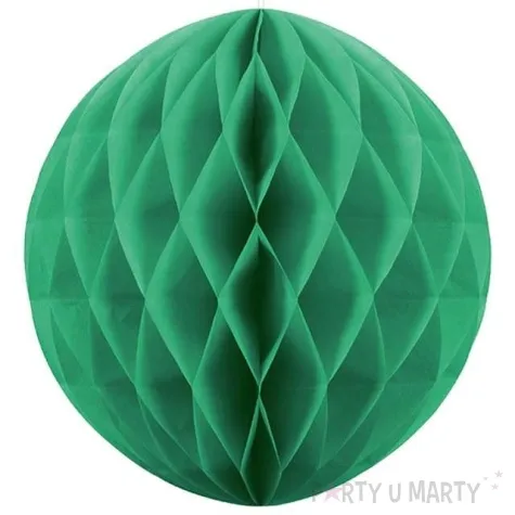 kula bibulowa zielona szmaragdowa 20 cm