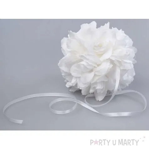 kula kwiatowa 15 cm biala 3 szt