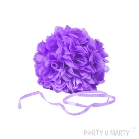 kula kwiatowa 17 cm fioletowa 3 szt