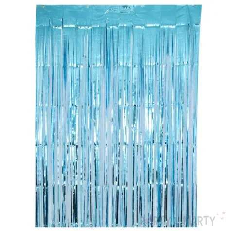 kurtyna na drzwi classic blekitna oaktree 240 x 90 cm