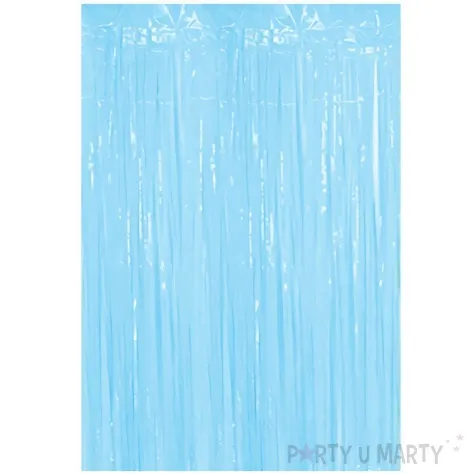 kurtyna na drzwi classic blekitny jix 200 x 100 cm