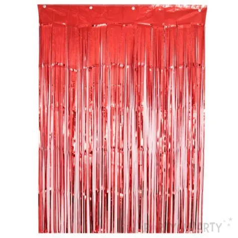 kurtyna na drzwi classic czerwona oaktree 240 x 90 cm